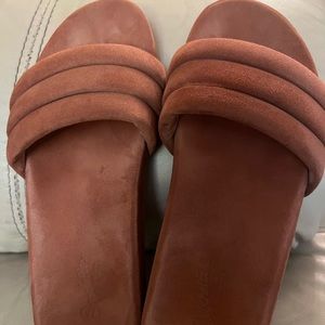 Seychelles Suede Slide sandals